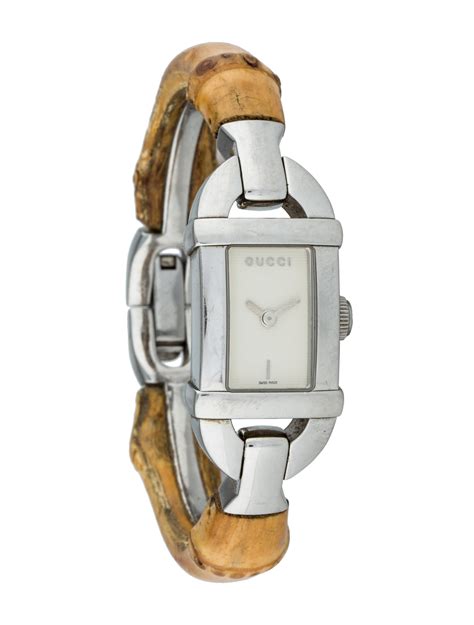 gucci bamboo watch replica|gucci bangle watches ladies.